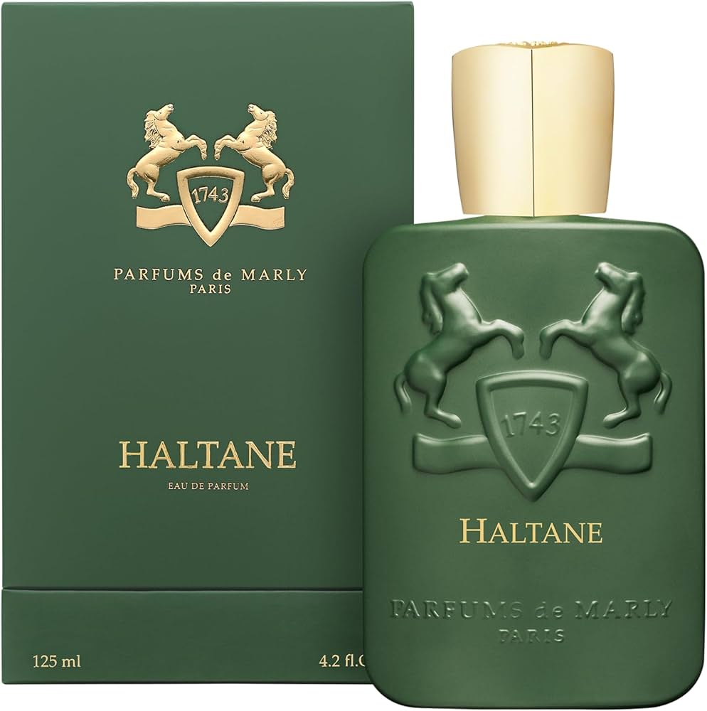 Haltane by Parfums de Marly is a Woody Aromatic fragrance for men. Haltane was launched in 2021. Top notes are Clary Sage, Lavender and Bergamot; middle notes are Saffron and Praline; base notes are Agarwood (Oud) and Cedar.
