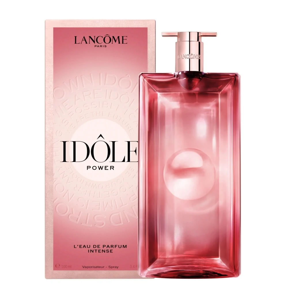 Idôle Power by Lancôme is a Floral Fruity fragrance for women. This is a new fragrance. Idôle Power was launched in 2024. Top note is Apple; middle note is May Rose; base note is Sandalwood. idole power lancome , decent gallery