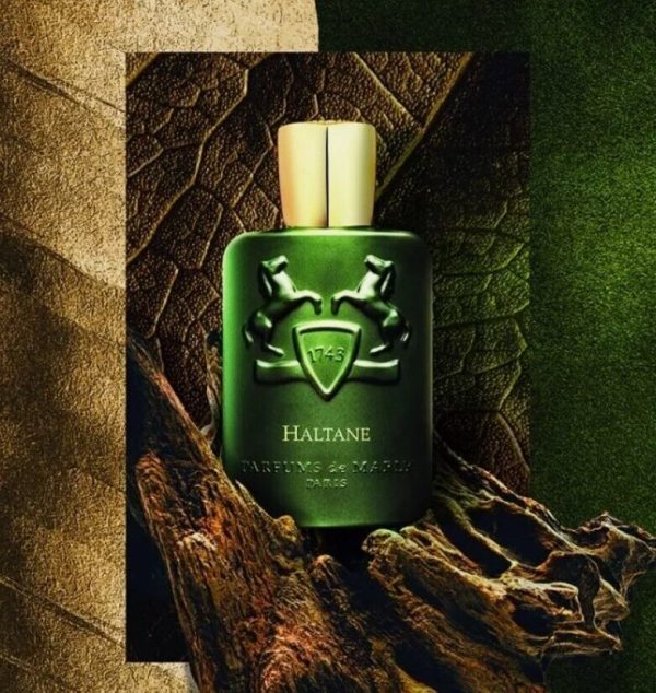 Haltane by Parfums de Marly is a Woody Aromatic fragrance for men. Haltane was launched in 2021. Top notes are Clary Sage, Lavender and Bergamot; middle notes are Saffron and Praline; base notes are Agarwood (Oud) and Cedar.